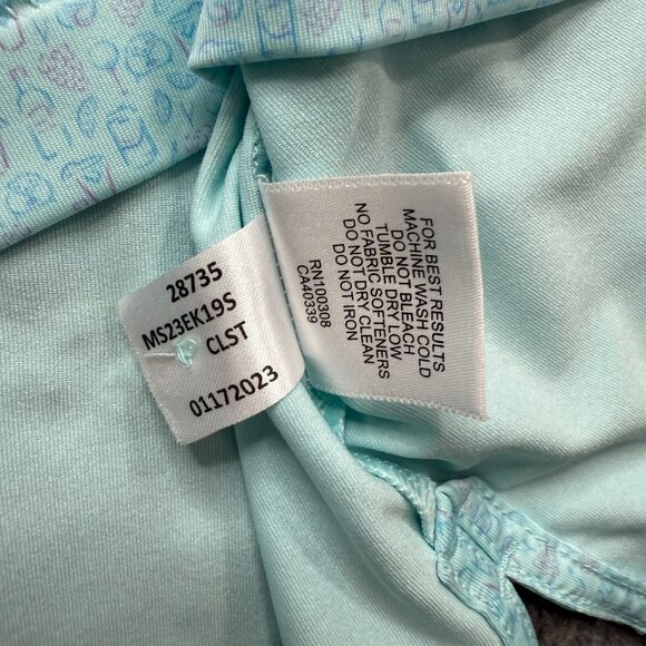 Peter Millar Light Turquoise Polo Shirt - Picture 7 of 13